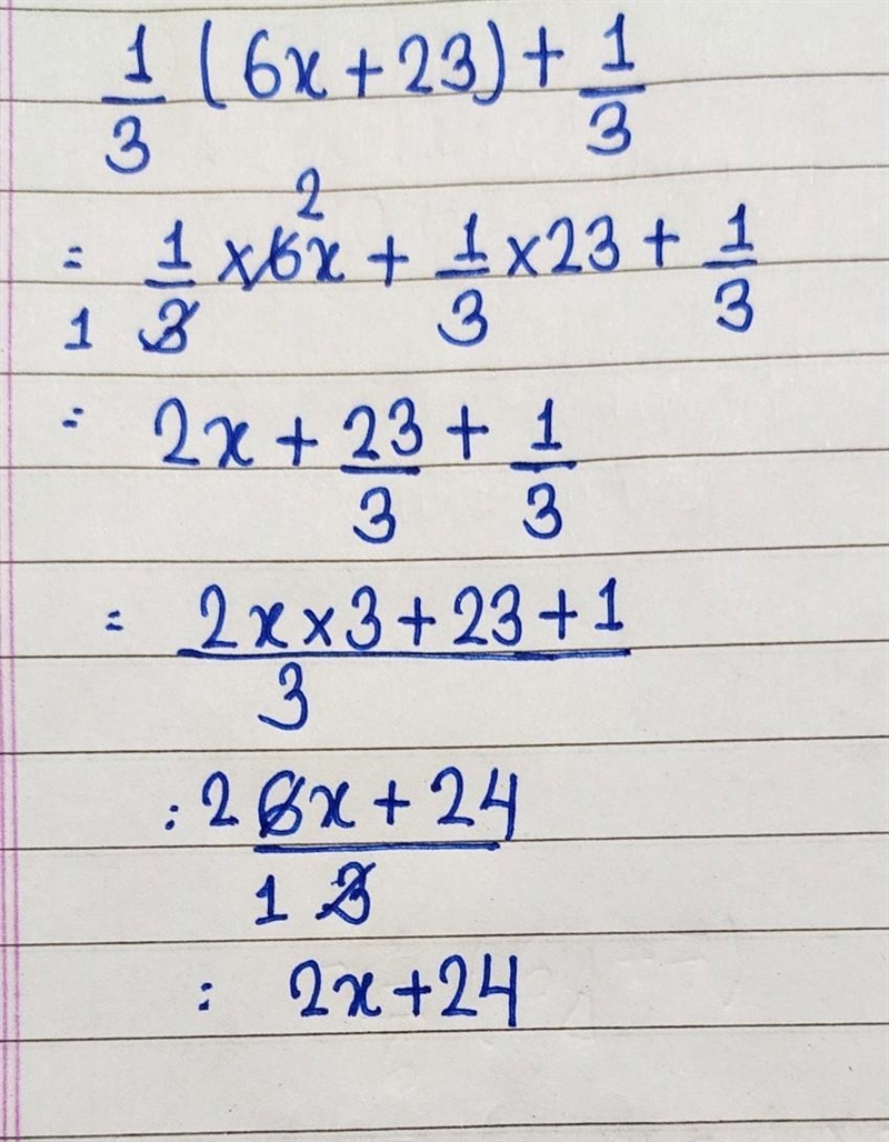 Use the distributive property to write the expression without parentheses. Then simplify-example-1