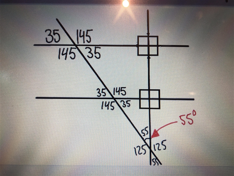 Find the angle measurement of x.-example-1