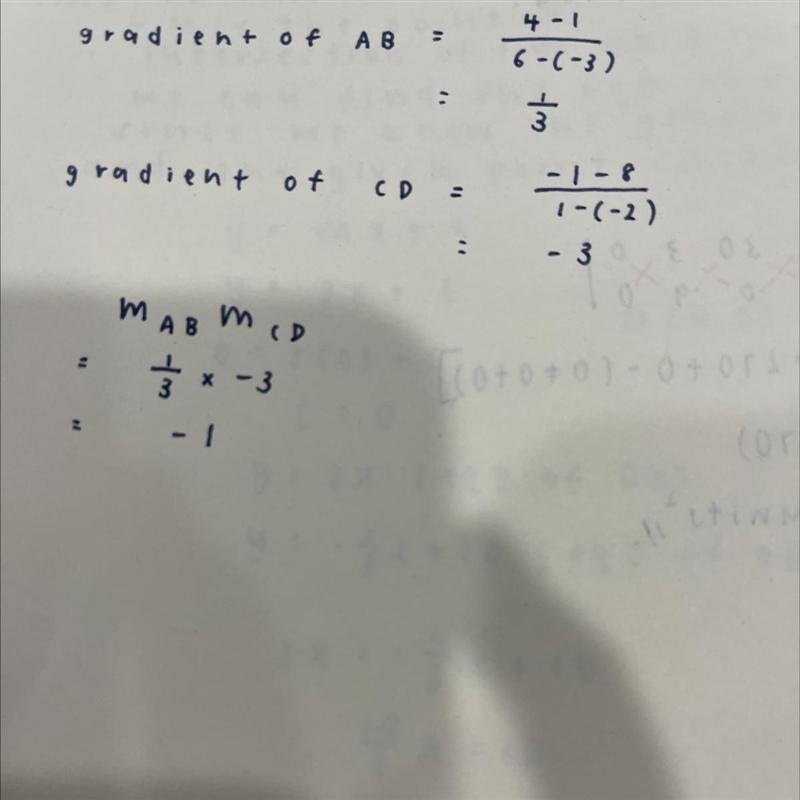 Using the slope formula, find the slopes of the line segments AB and CD using the-example-1