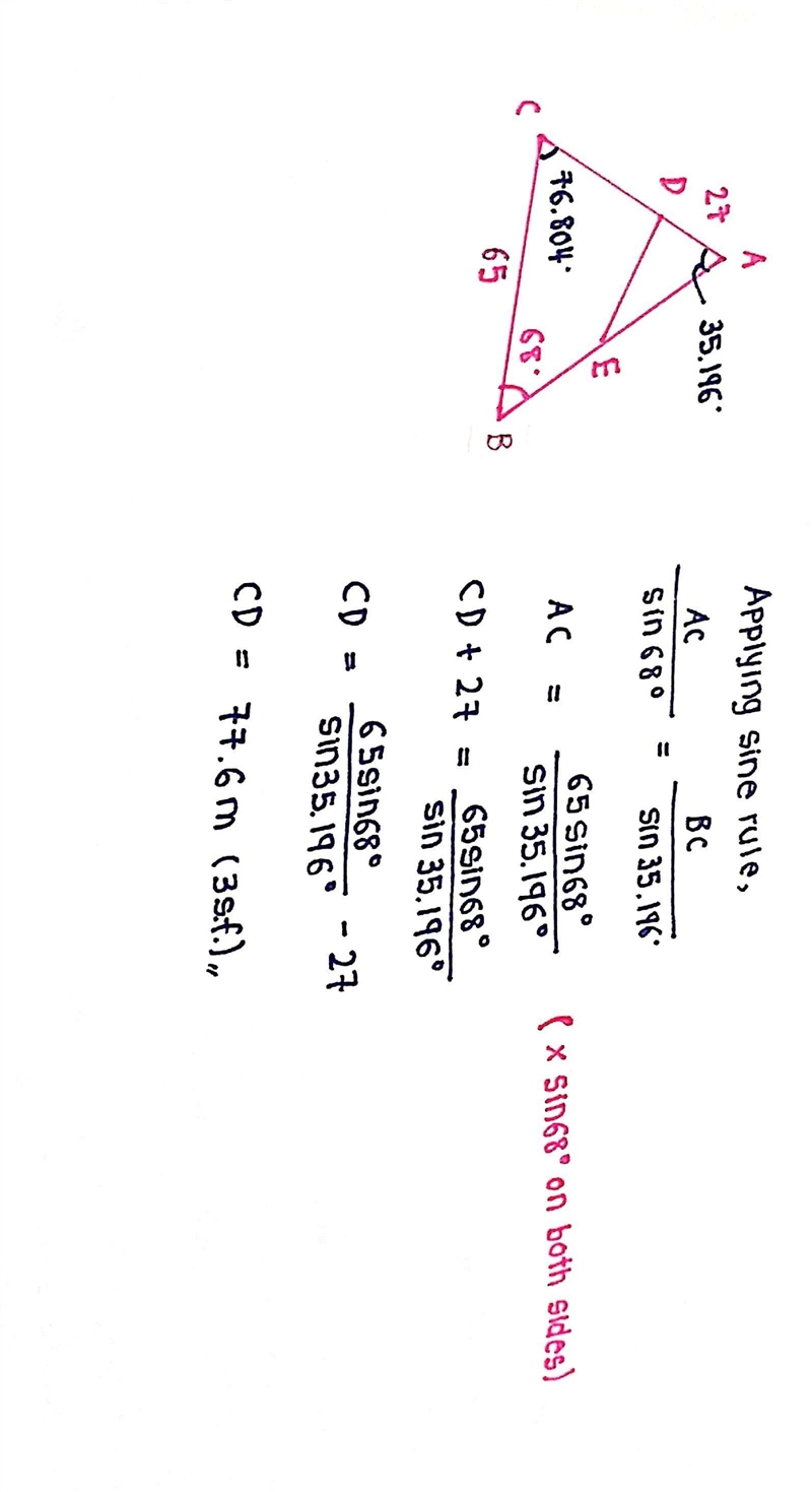 Calculate the length CD. I need to understand how to do it, can someone help me please-example-3