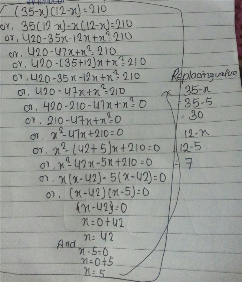 The present ages of a father and his son are 35 years and 12 years respectively. How-example-1