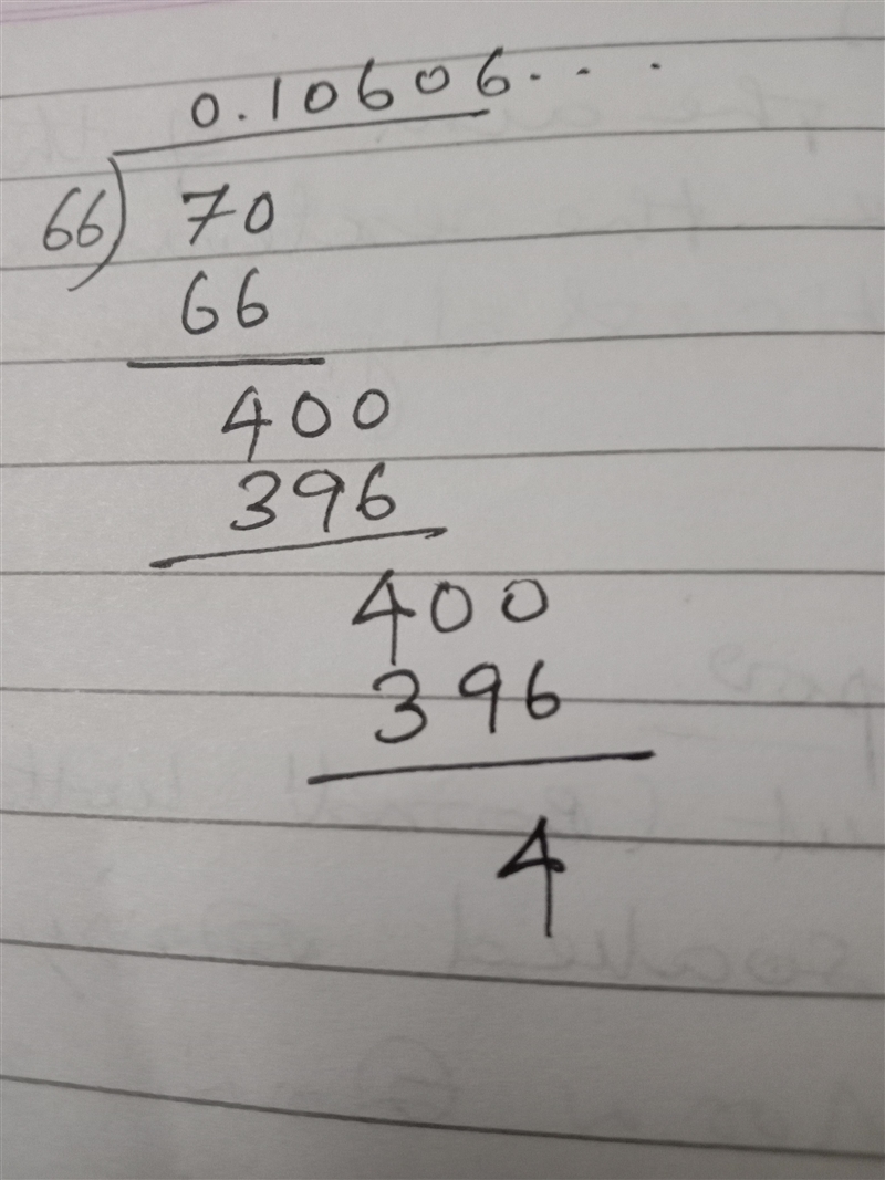 Convert 7/66 to a decimal equivalent-example-1