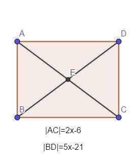 The quadrilateral shown is a rectangle. What is the measure of CE?-example-1