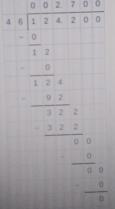 How do you solve 12.42 ÷ 4.6? I have a test tomorrow ​-example-1