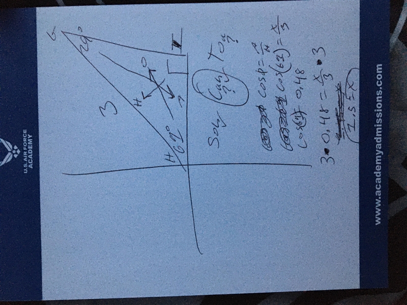 In ΔGHI, the measure of ∠I=90°, the measure of ∠G=29°, and GH = 3 feet. Find the length-example-1