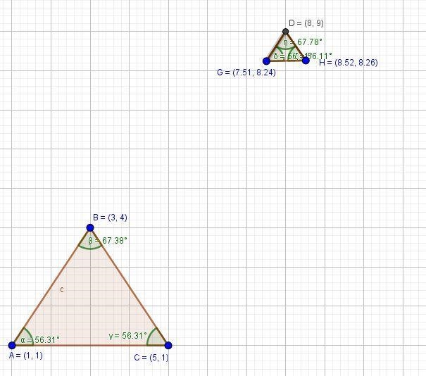 Consider the transformation of a ΔABC to produce a ΔDEF. Which sequence of transformations-example-3