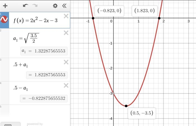 Solve the quadratic equation graphically using at least two different approaches when-example-2