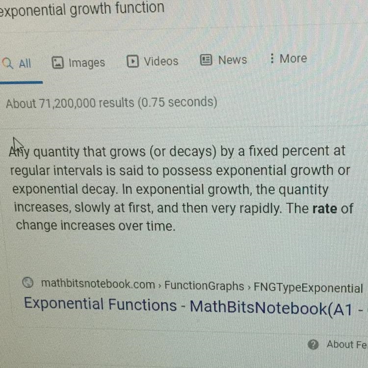 Which is an exponential growth function-example-1