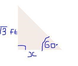 How do you find a missing side of a triangle using SOH CAH TOA-example-1