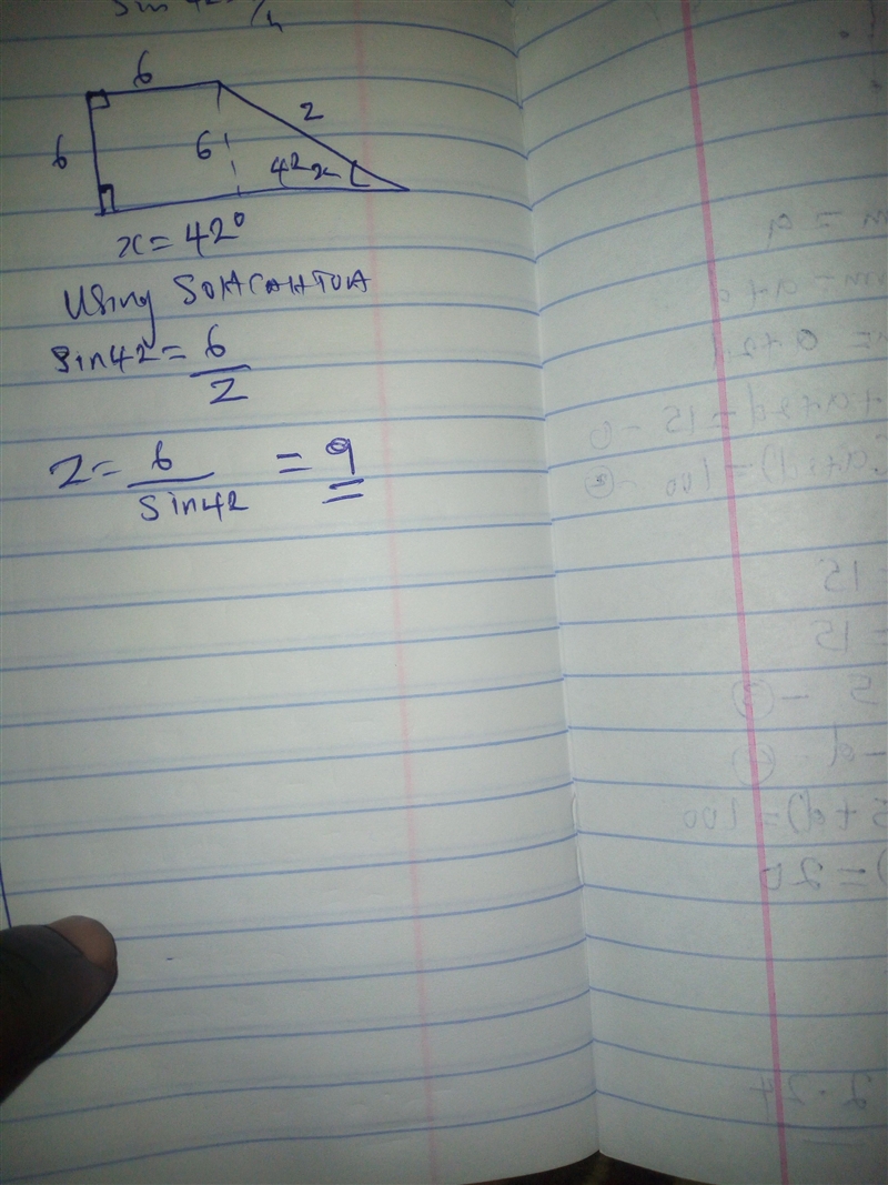 Find the value of x and z.-example-1