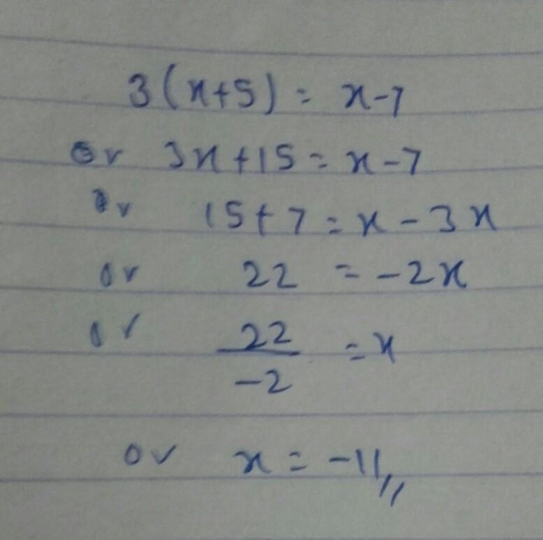 1. Solve for x. 3(x + 5) = x - 7 2. how you would graph the inequality y<2/3x+1 on-example-1