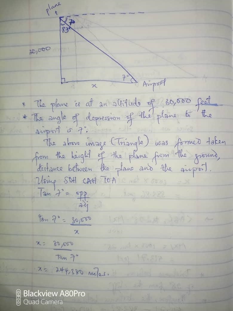 If a plane is cruising at an altitude of 30,000 feet wants to land at O'Hare, it must-example-1