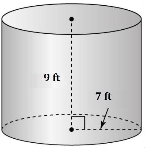 What is the surface area of this cylinder? Use a ~ 3.14 and round your answer to the-example-1