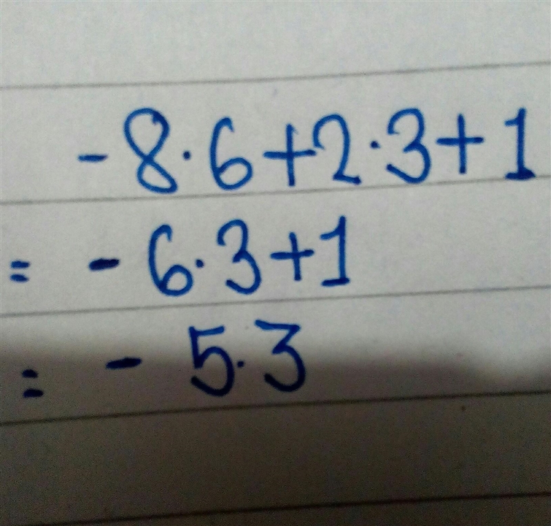 Simplify -8.6 + 2.3 + 1 -5.3 -7.3 -9.9-example-1