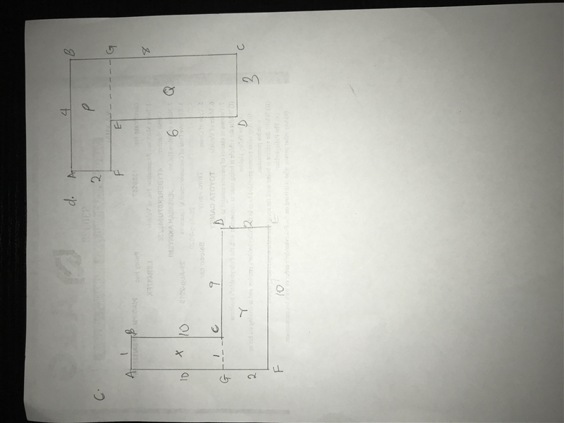 Perimeter and area for these 2 please! Give explanation! BIG POINTS-example-1