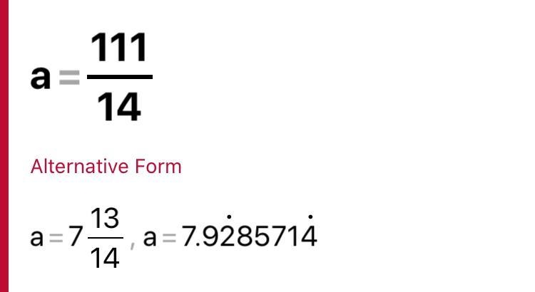 111 = 14a This part is for the extra characters-example-1