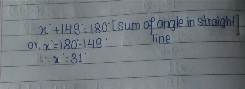 What does x equal ?​-example-1