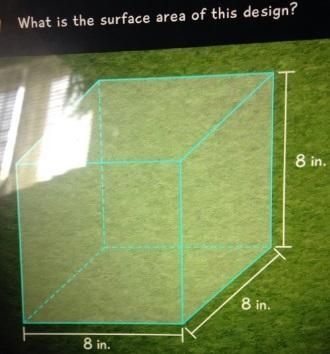 What is the surface area of this design? 640 in2 8 in. 384 in2 400 in 256 in2 8 in-example-1