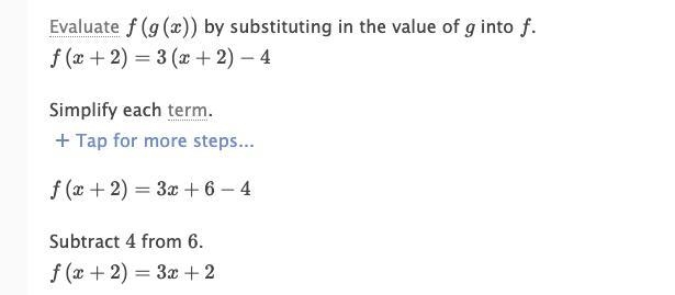 H(x) = 1/x+2 and k(x) = 3x - 4 h[k(x)] = A.(3x - 4)/(x+2) B. 1/(4x - 2) C. 1/(3x - 2)-example-1