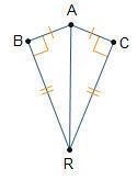 Which congruence theorems can be used to prove ΔABR ≅ ΔACR? Select three options-example-1