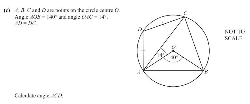 [4] Answer(b) Angle GEH= (c) A, B, C and D are points on the circle centre O. Angle-example-1