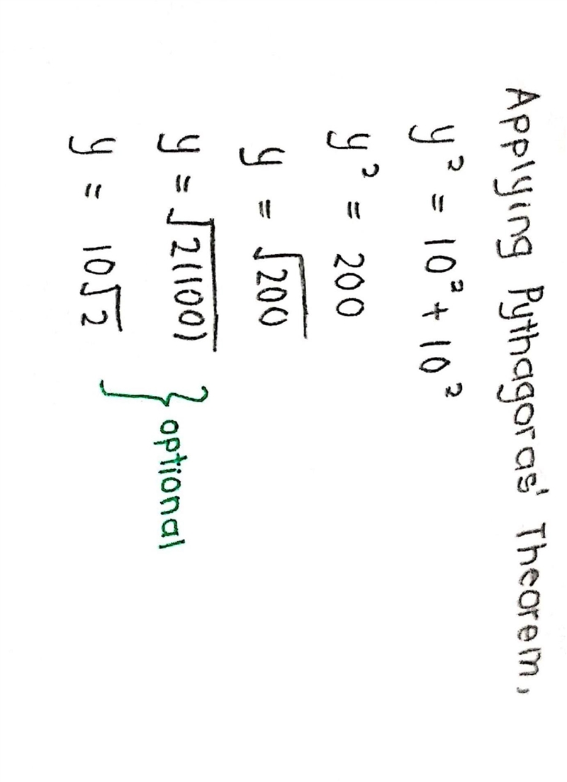 If the cube shown has a volume of 1,000 cm3, what is the length of the diagonal, x-example-3