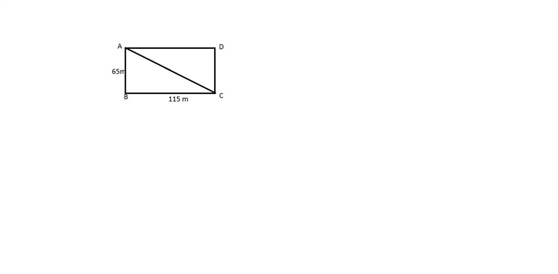 a rectanular field is 65 meters wide and 115 meters long. a coach asks players to-example-1