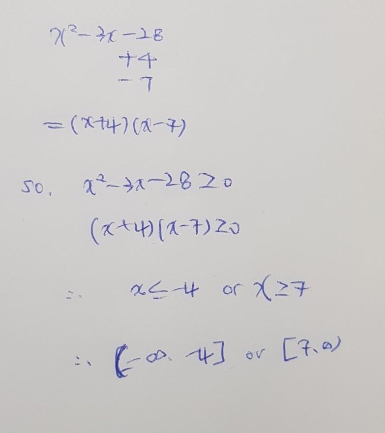 Solving quadratic inequalities in one value-example-1