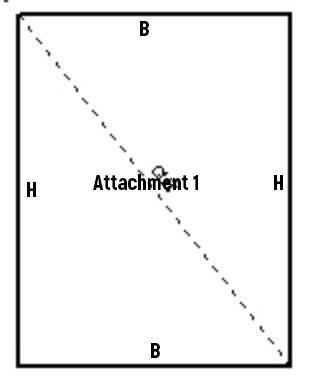 Jackie cut a piece of paper along its diagonal, as shown below, forming two triangles-example-1