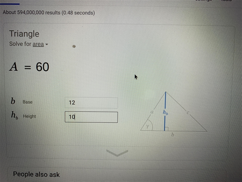 What is the area of the triangle? Please help.-example-1