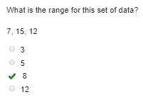 What is the range for this set of data? 7, 15, 12-example-1