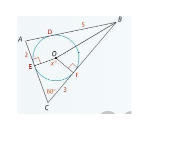 Geometry help needed Use O for exercises 6-8 6. what is the perimeter of triangle-example-1