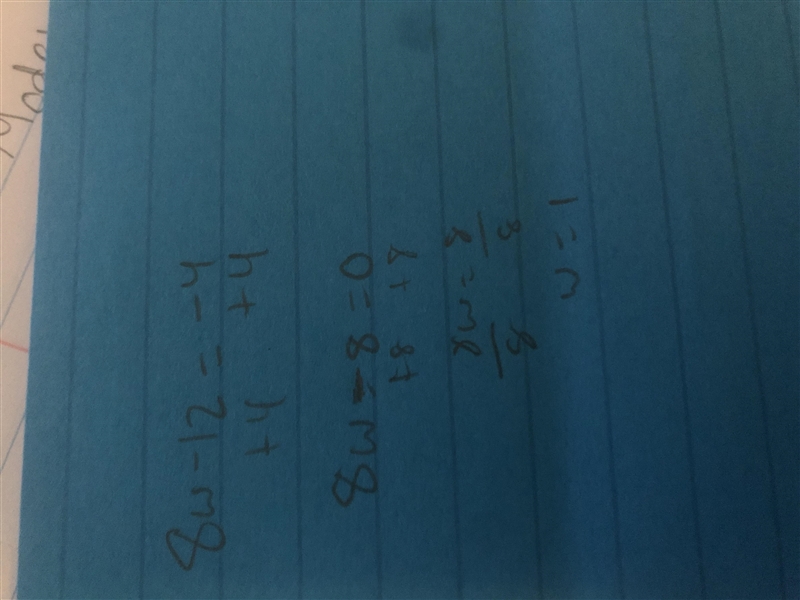 2. 8 w-12 = -4 need sum help​-example-1