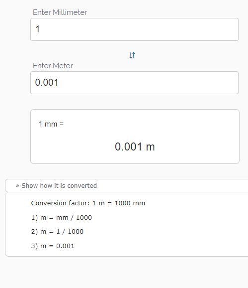 A millimetre is ______meter(s)-example-1