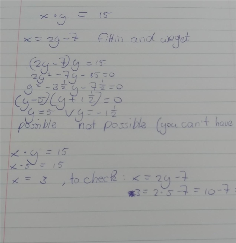 the length of a regtangle is 7 less than twice the length of its width. If the area-example-1