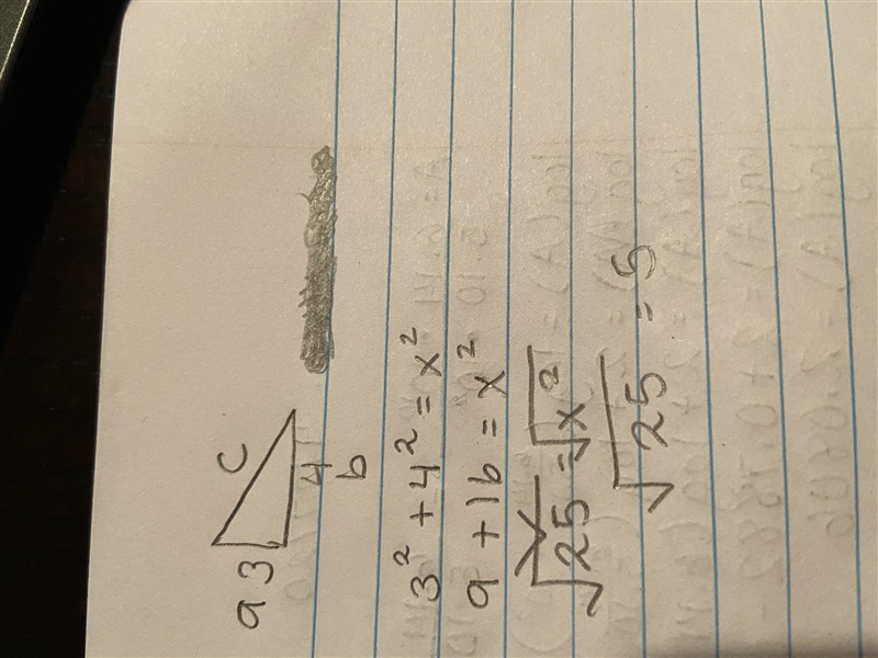 Using the diagram below, calculate the length of BO. 25 in 4 in 7 in 5 in-example-1