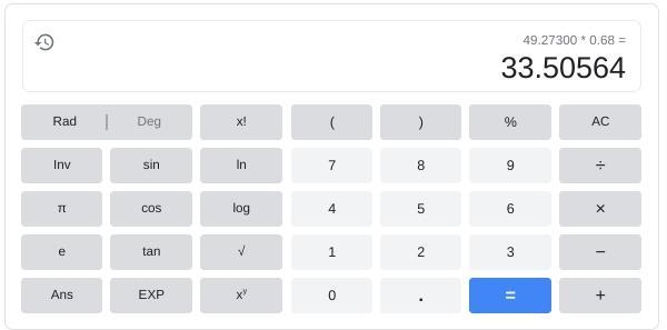 What value should go in the empty box for finding the product of 49.273 times 0.68-example-1