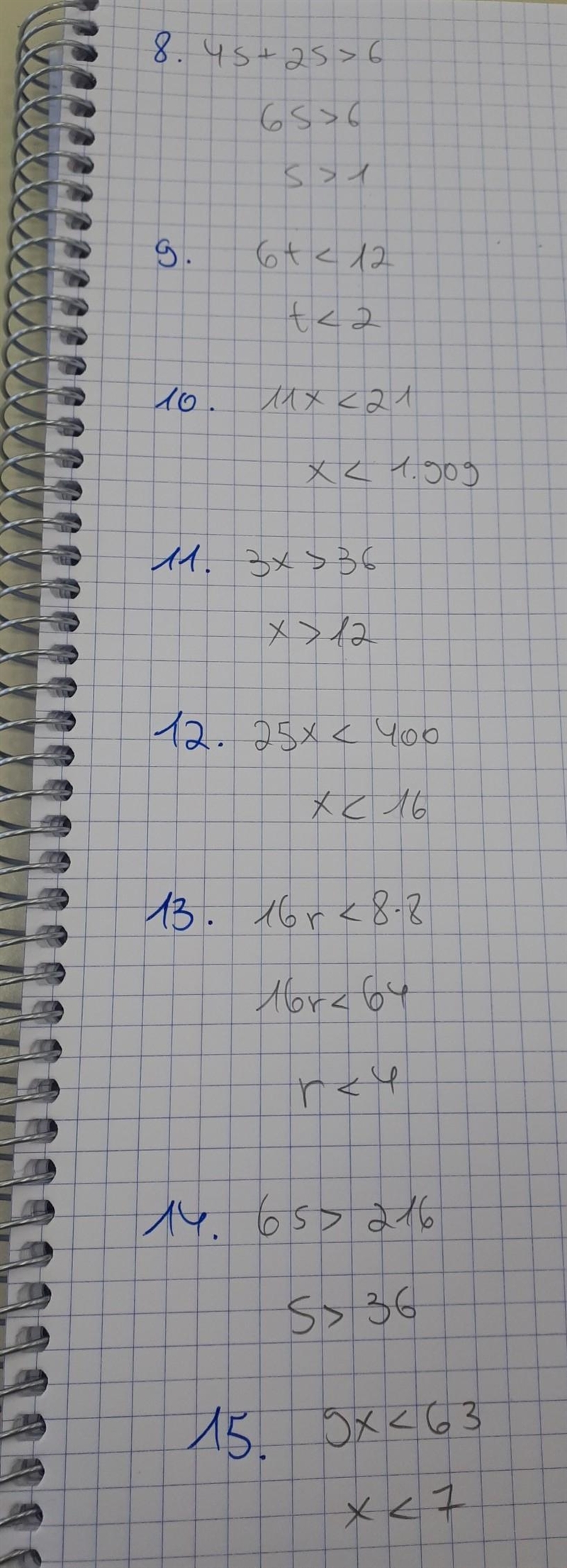 Lesson Review Directions: Solve the following inequalities. Be sure to follow the-example-3