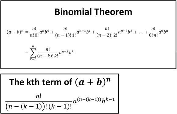 What is the binomial therom ?-example-1