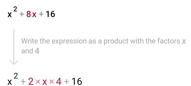 What is the third term when you complete the square for the polynomial x^2 + 8x? 4 8 16 64-example-1