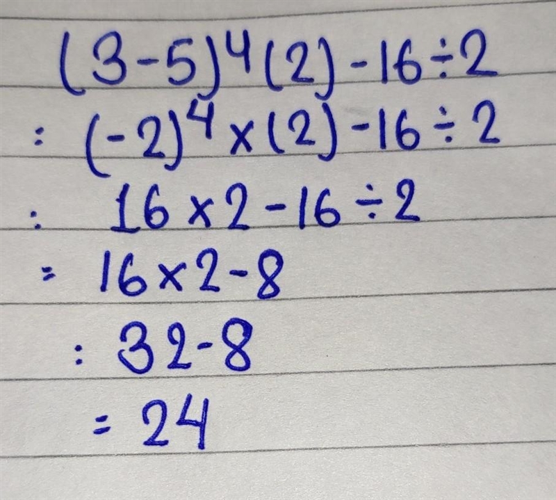 What is the value of (3-54(2)- 16:22 O _40 -16 o 24 56-example-1