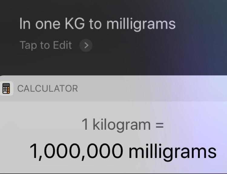 Savannah says that 1 kilogram is equivalent to 1000000 milligrams is savannah correct-example-1