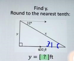 Trigonometry help (angles of evaluation and depression)-example-1