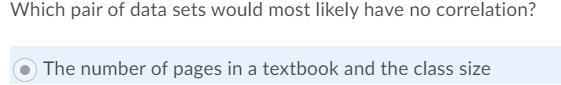 What type of association is shown between the first and second variables? no association-example-5