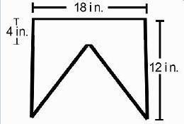 Giuliana built the side of a step stool, according to the plans shown below. A step-example-1