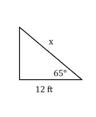 Benjamin is putting a fence around a right triangular garden. He has already used-example-1