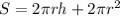 Explain how to find the surface area of a can of fruit with a height of 80 mm and-example-1