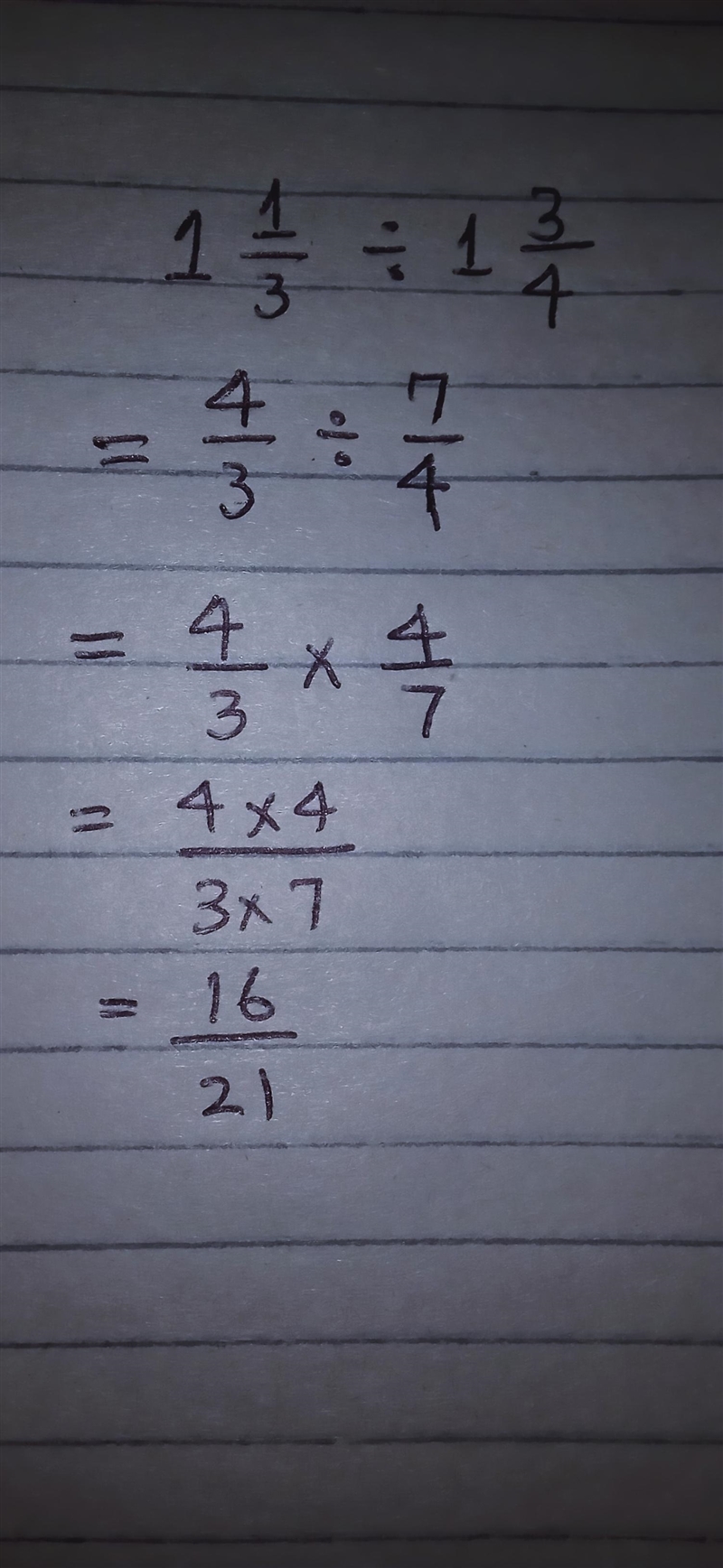 1 1/3 divided by 1 3/4-example-1