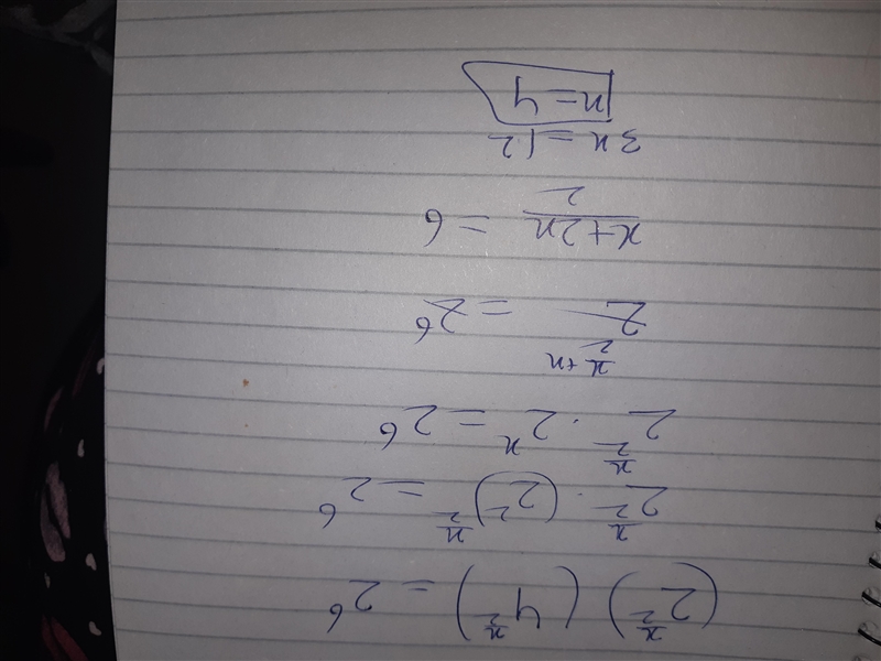 (2^(x/2) (4^(x/2)= 2^6-example-1