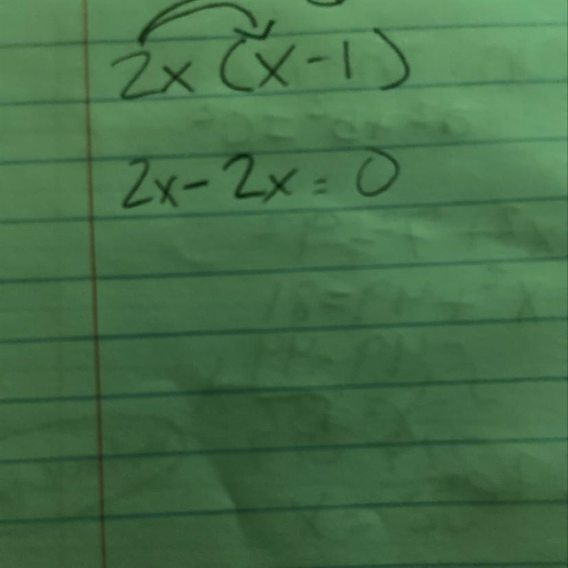 2x(x-1) as a product and as a sum.-example-1